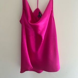NWT Express cowl neck t back cami